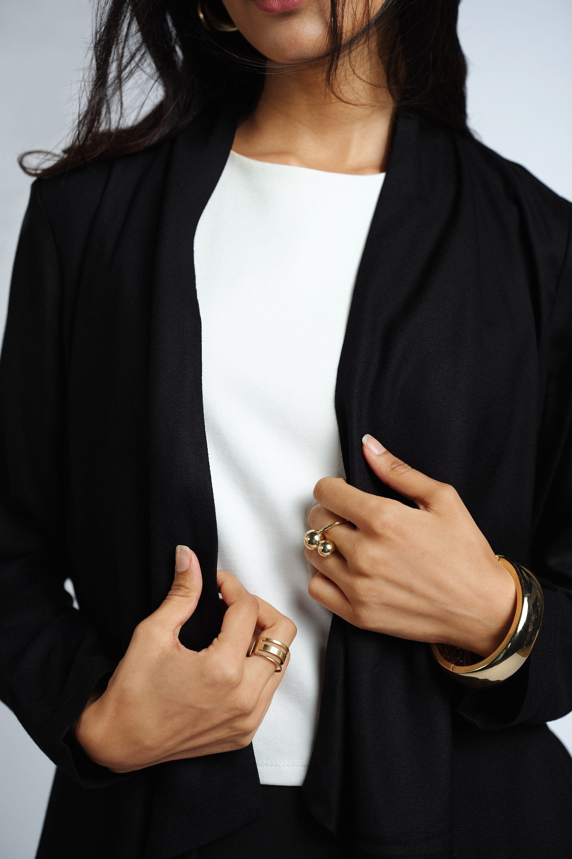 Ondine Shrug, Black, image 2